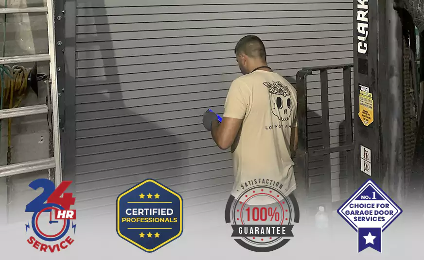 Garage Door Bottom Panel Repair in Tamarac, FL