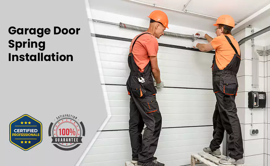 Garage Door Spring Installation in Tamarac, FL