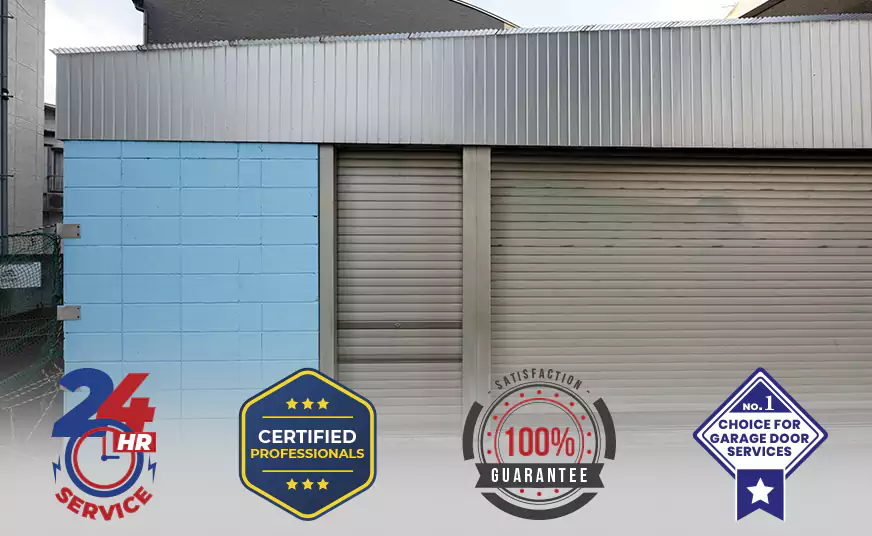 Commercial Metal Roll Up Garage Doors Installation in Tamarac, FL